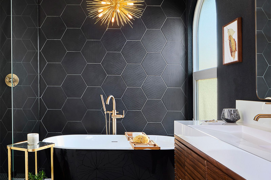 Making a Assertion with Daring Lavatory Colours